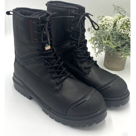 Kodiak Proworker Black Work Boot (0A4NK3BLK) Oil & Slip Resistant NWOT Sz 8.5-9 - Picture 1 of 12